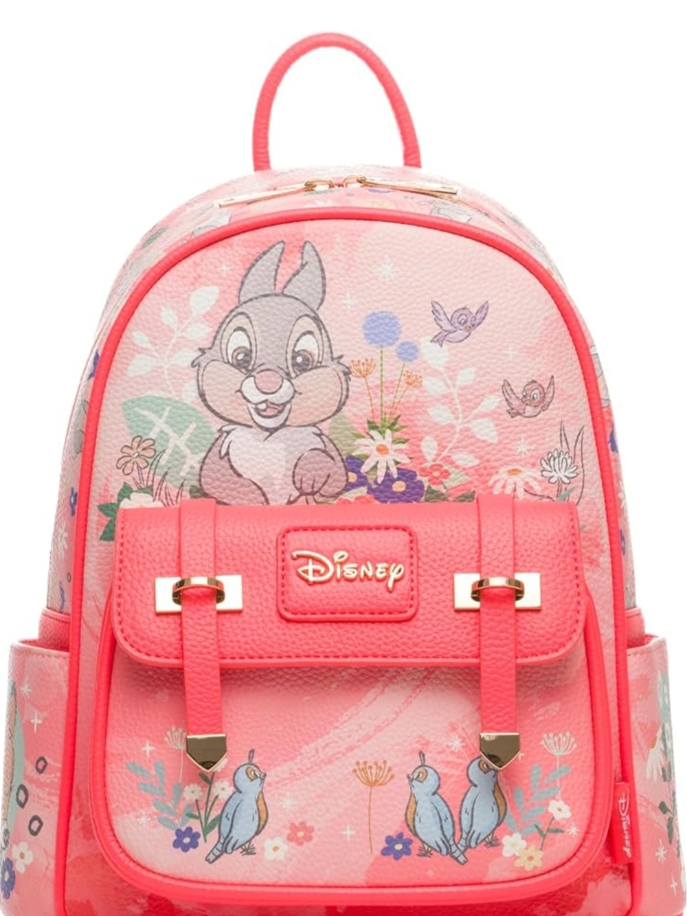 Disney Pink Thumper Floral Kids Mini Backpack